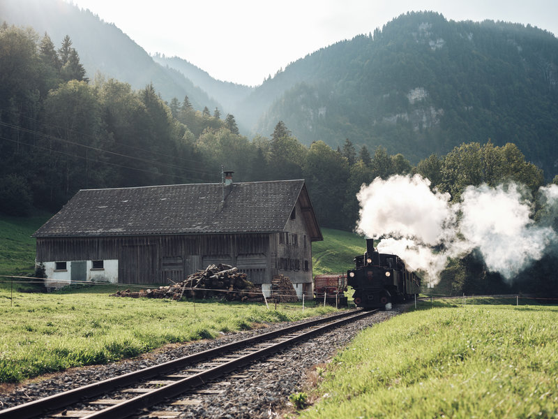 Wälderbähnle historische Bahn