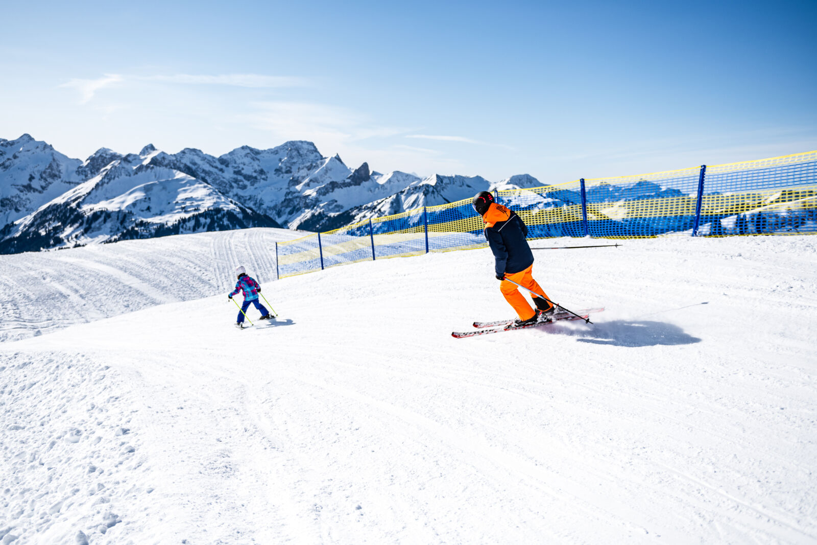 Diedamskopf Skigebiet bei Au-Schoppernau
