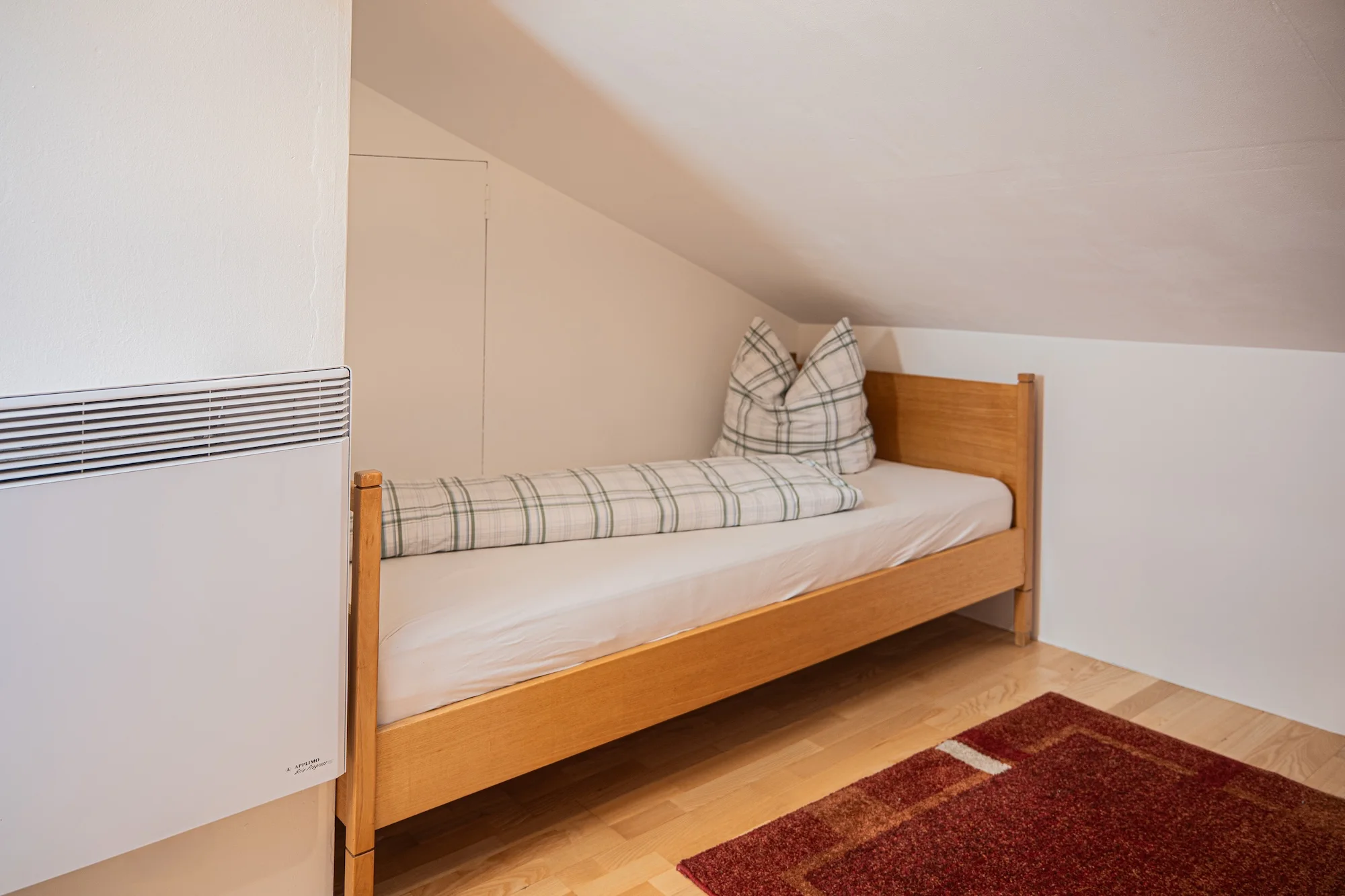 Zwei Einzelbetten Schlafzimmer Ferienwohnung Bregenzerwald