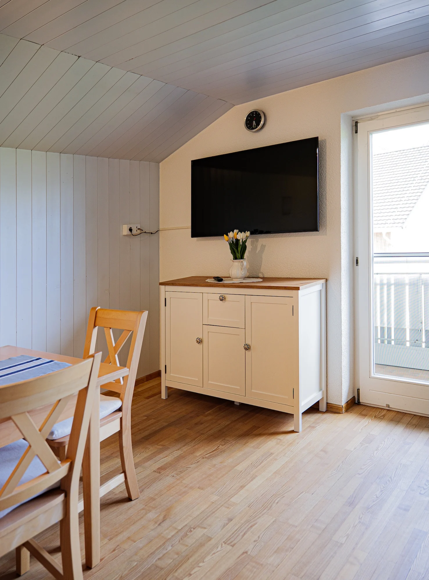 Wohnzimmer Ferienwohnung Haus Bereuter Lingenau