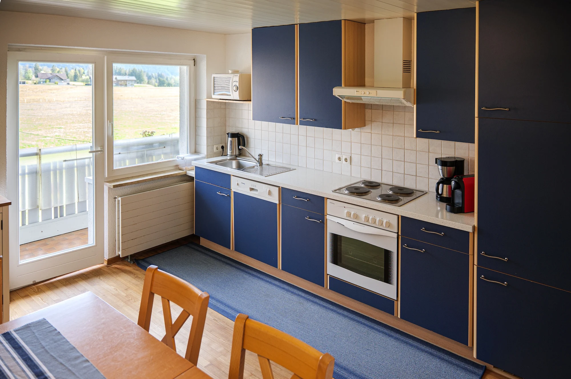 Wohnzimmer Ferienwohnung Haus Bereuter Lingenau
